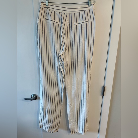Massimo Dutti White and Black Striped Dress Pants - Picture 5 of 11